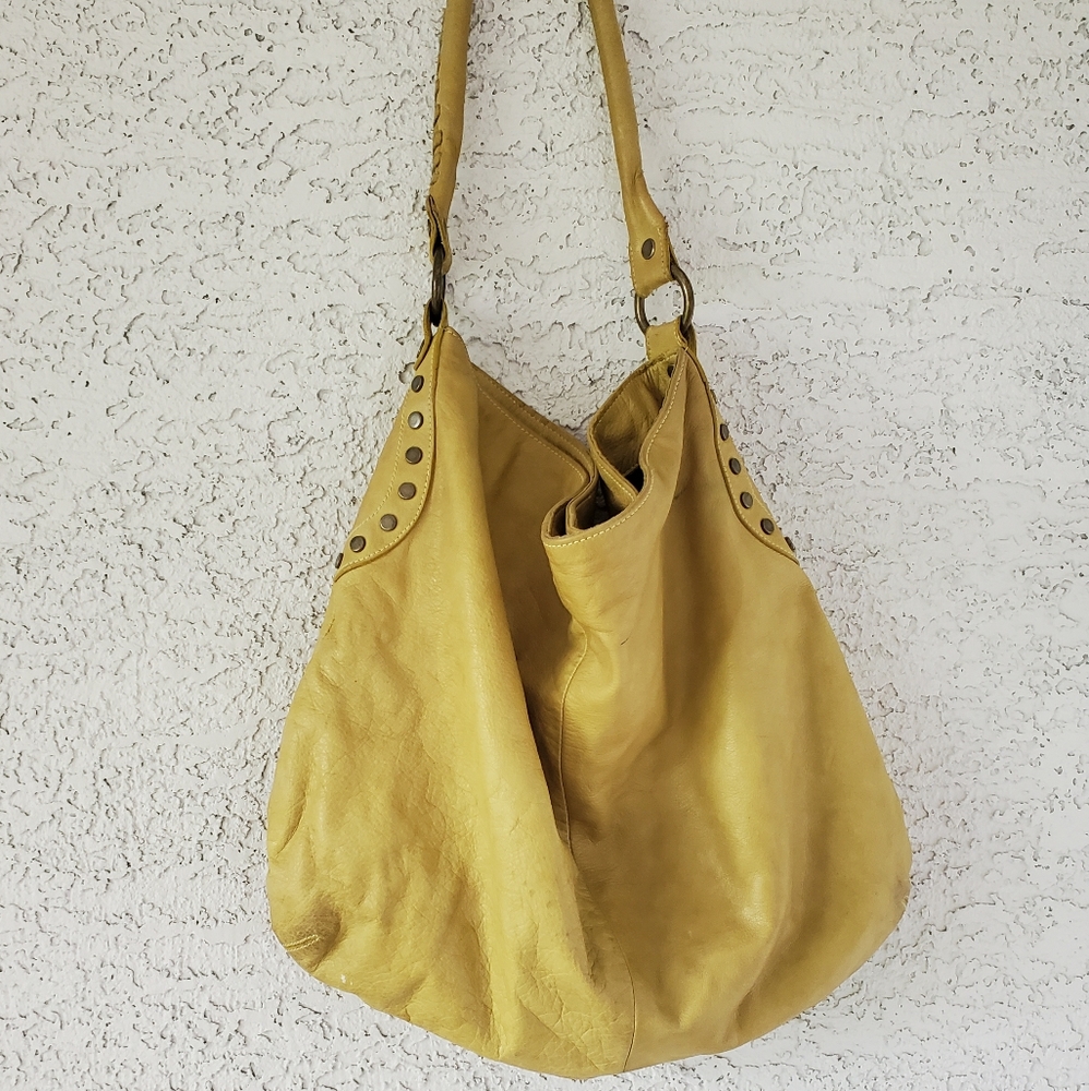 Sundance Leather Hobo Bag. Made in Italy. - Picture 2 of 15